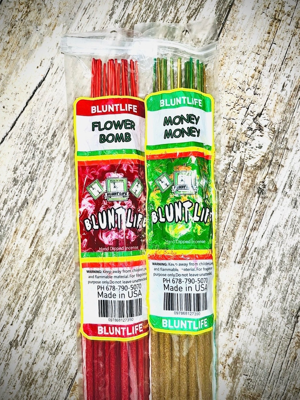 60 incense Sticks
x6 packs of BluntLife Incense
10 sticks per pk
60 sticks total - Picture 4 of 10